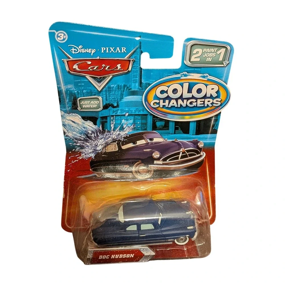 Disney Pixar Cars Color Changers Doc Hudson Diecast 1:55 Mattel T2952‎ New 2009